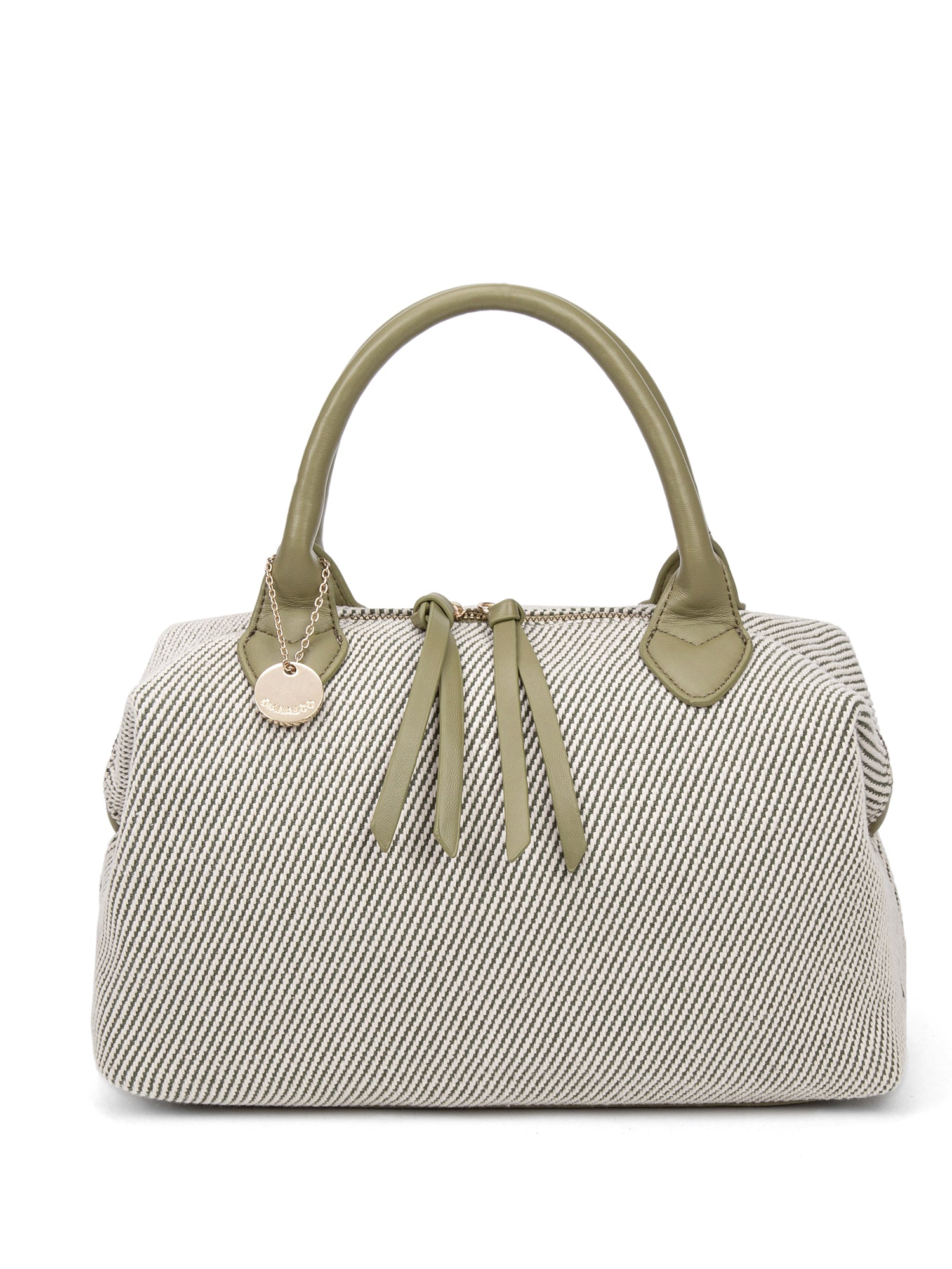 Borsa a mano da donna 100% pelle vegana PU 749-1PT-KIWI Diana&co