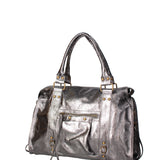 Novara Borsa a spalla da donna Vera pelle 06090 LM-L020 FERRO Gave Lux