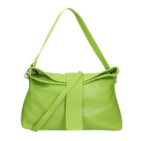 Grace Borsa a spalla da donna Vera pelle 07158-D12 VERDE Viola Castellani