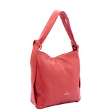 Borsa a spalla da donna Ecopelle e poliestere BC1407-RED B Cavalli