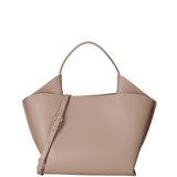 Borsa a mano da donna 100% pelle riciclata 07226-Taupe Viola Castellani