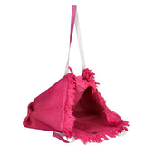 Agnese Borsa Shopper da donna Cotone e pelle 04649-D02 FUXIA FUCHSIA Gave Lux