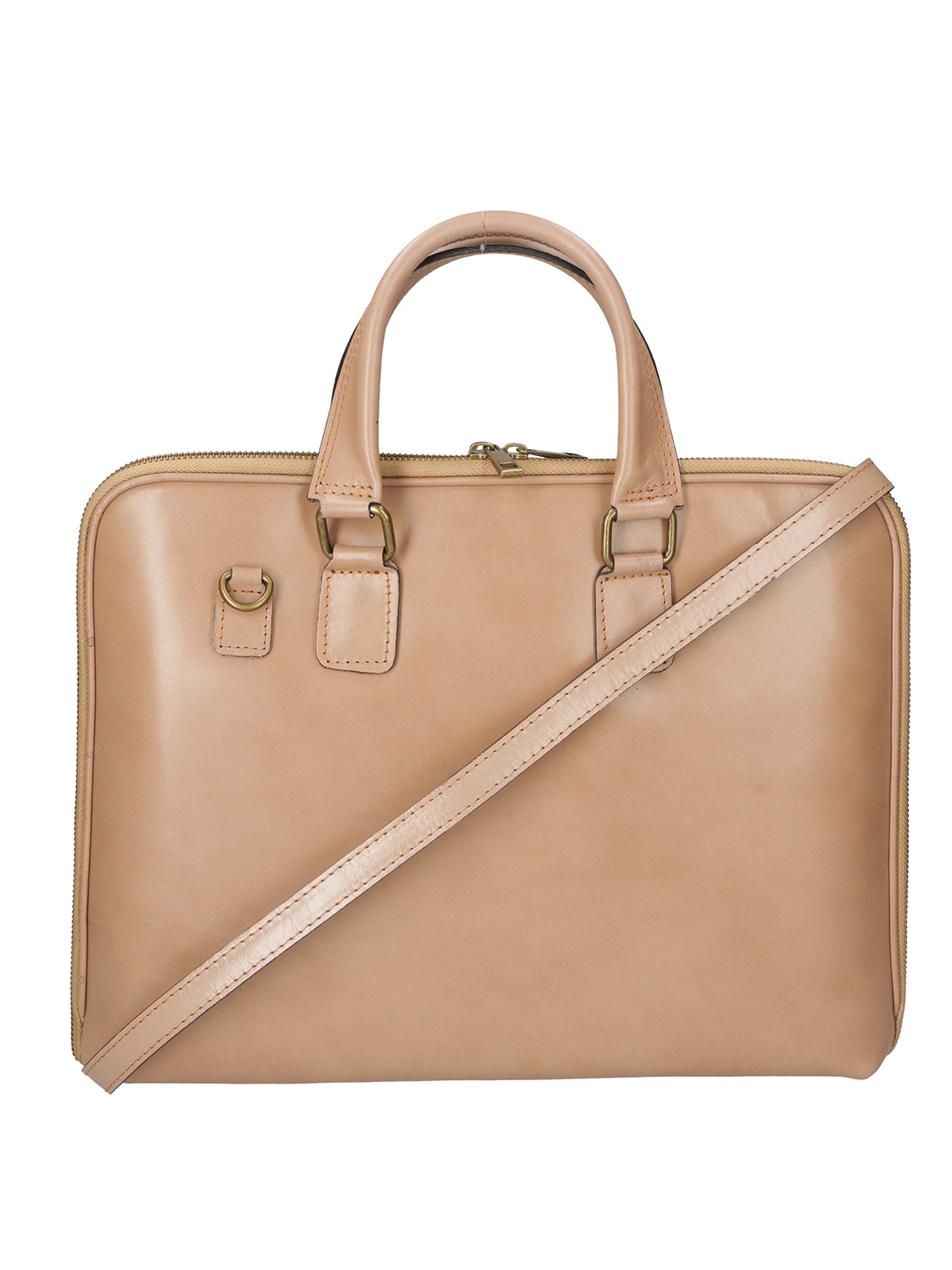 Fabiana Borsa a mano unisex Vera pelle 9033-FANGO TAUPE Gave Lux