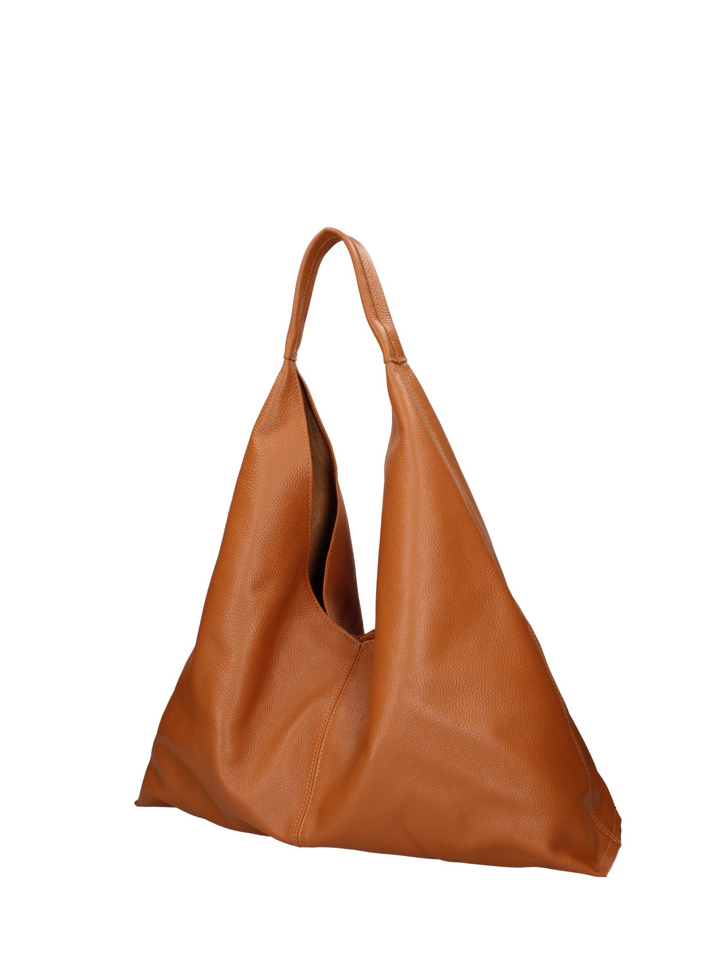 Borsa a mano da donna 100% vera pelle 07209-D44 CUOIO Roberta Rossi
