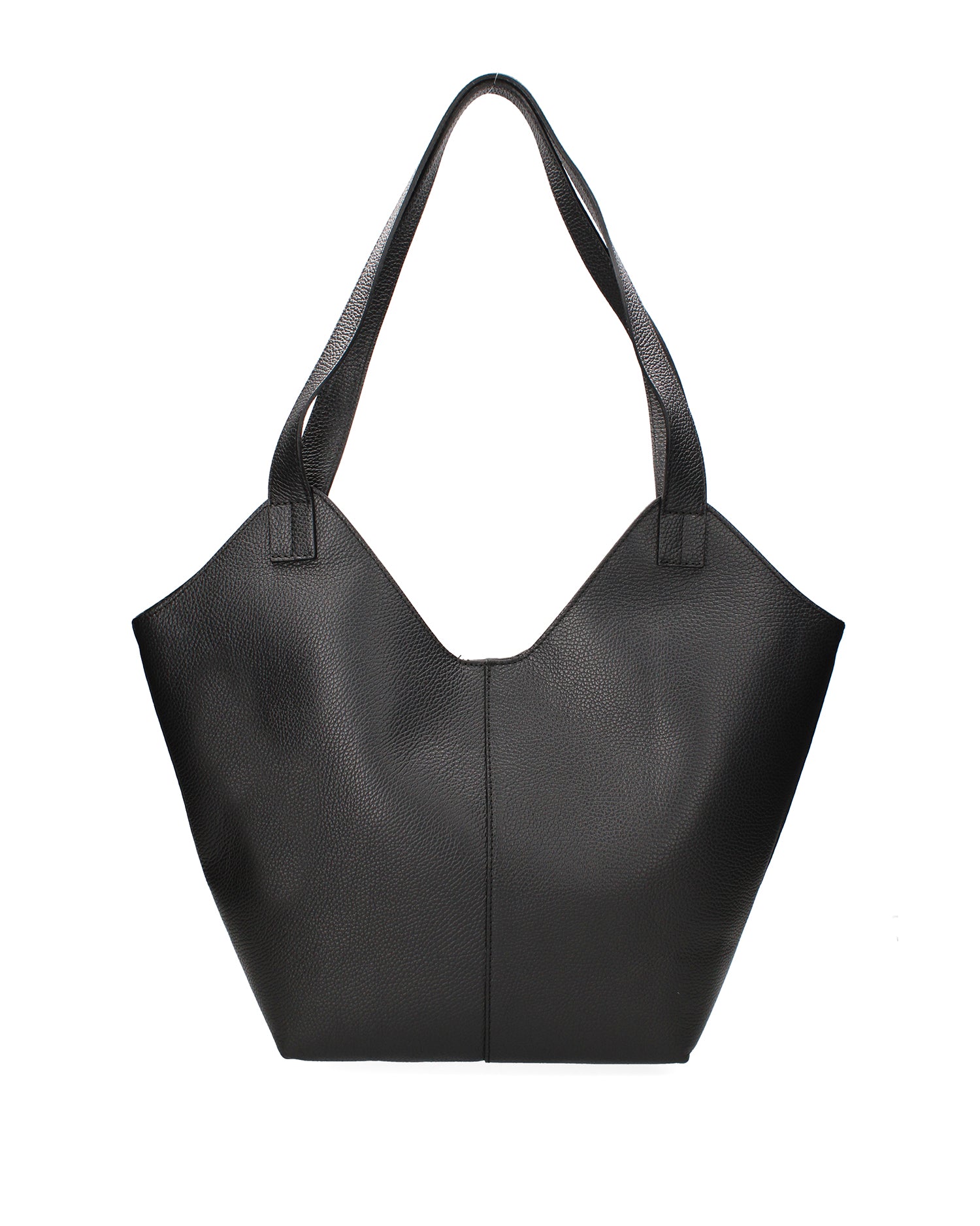 Borsa a mano da donna Vera pelle 07231-D28 NERO Roberta Rossi