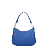 Borsa a spalla da donna 100% pelle ruga 07241-L115 BLUETTE Roberta Rossi
