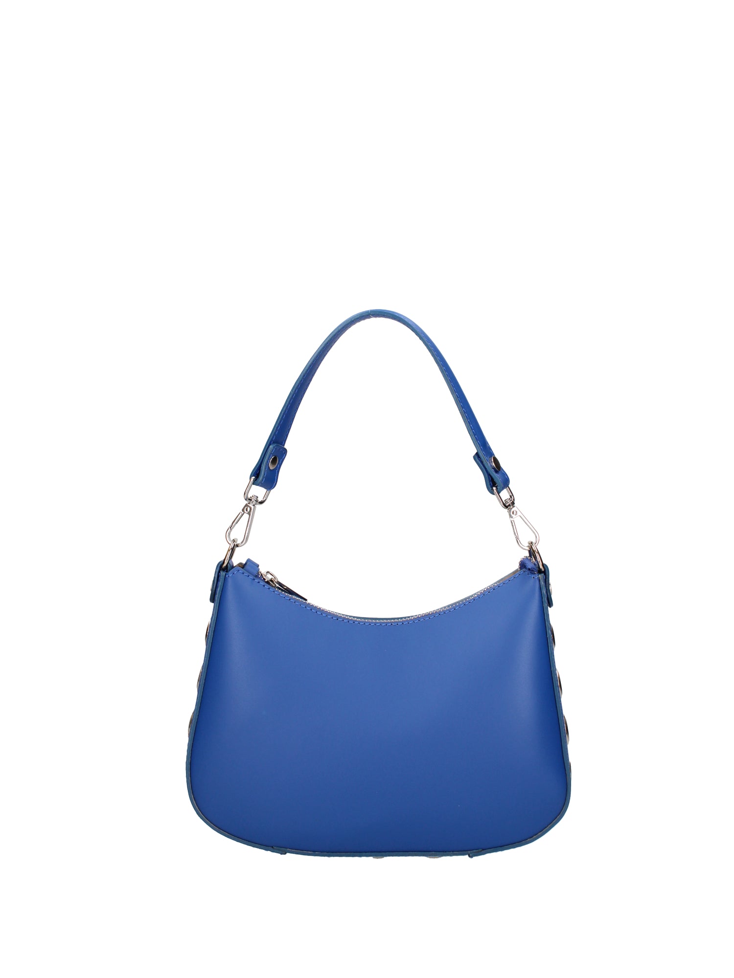 Borsa a spalla da donna 100% pelle ruga 07241-L115 BLUETTE Roberta Rossi