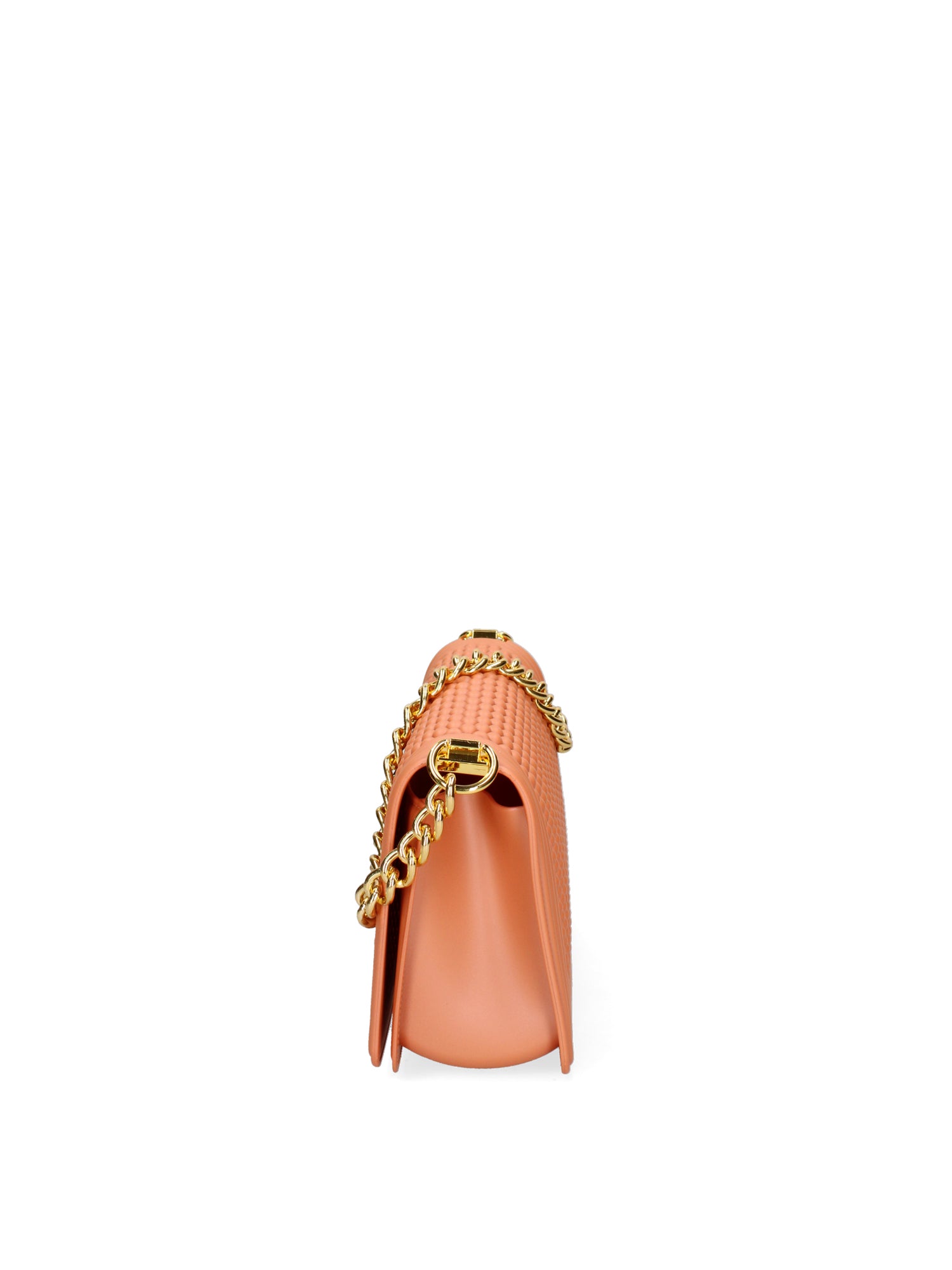 Borsa a mano da donna 100% Pvc FLAT-M-BALL 24-DARK RUST - GOLD Marc Ellis