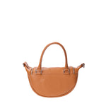 Mae Borsa a mano da donna Vera pelle 07142-D44 CUOIO Viola Castellani