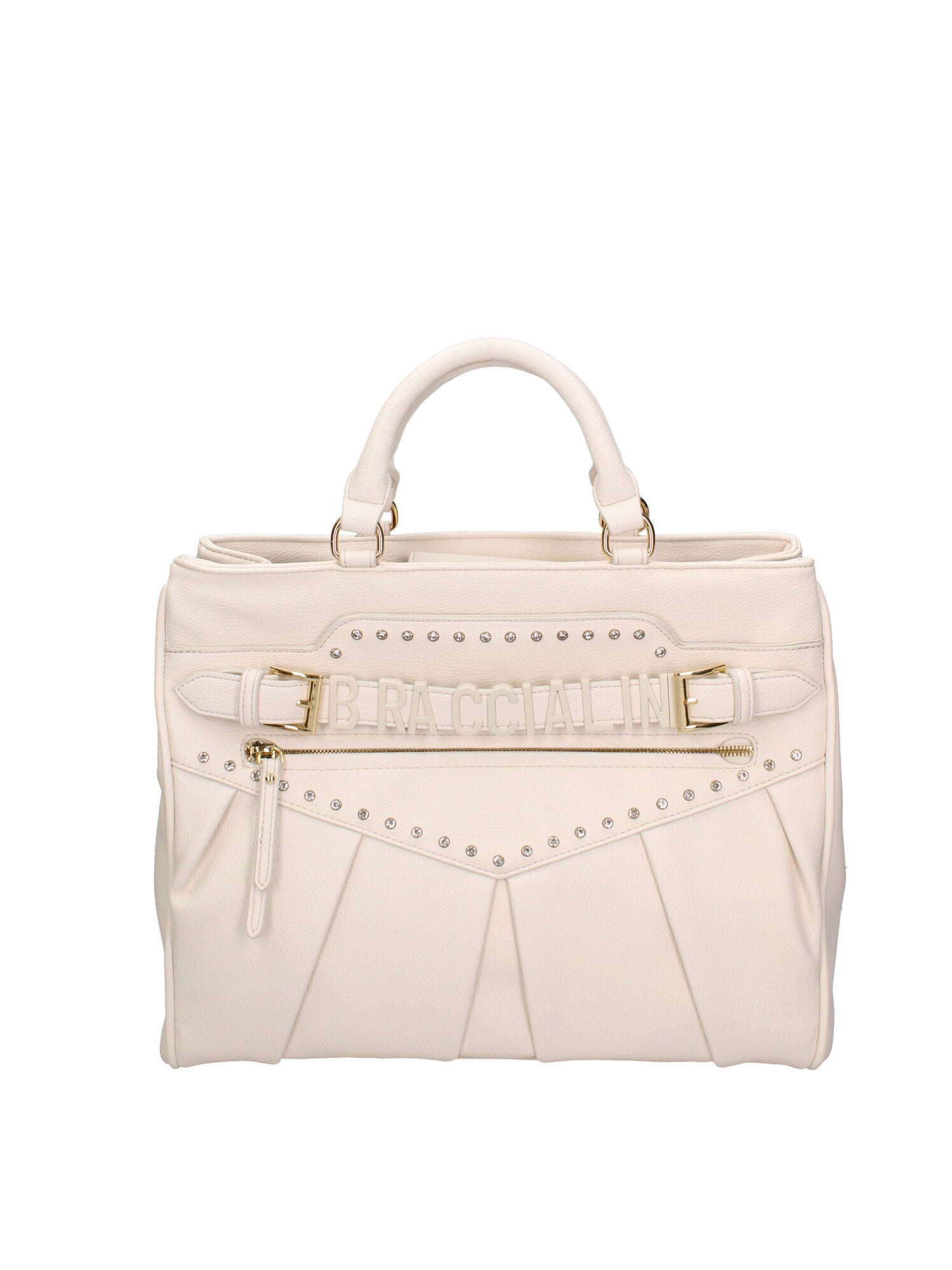 Ameliae Borsa a mano da donna 100% poliuretano B17133-BEIGE Braccialini