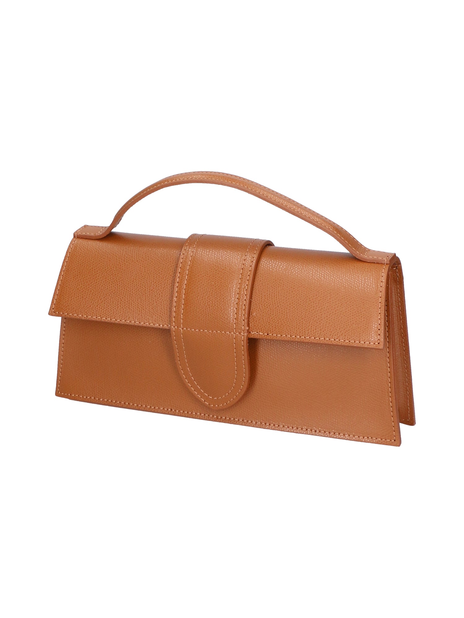 Liliana Borsa a mano da donna Vera pelle 06516-COGNAC Gave Lux
