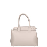 Borsa a mano da donna Vera Pelle 07146-D86 GRIGIO PERLA Viola Castellani