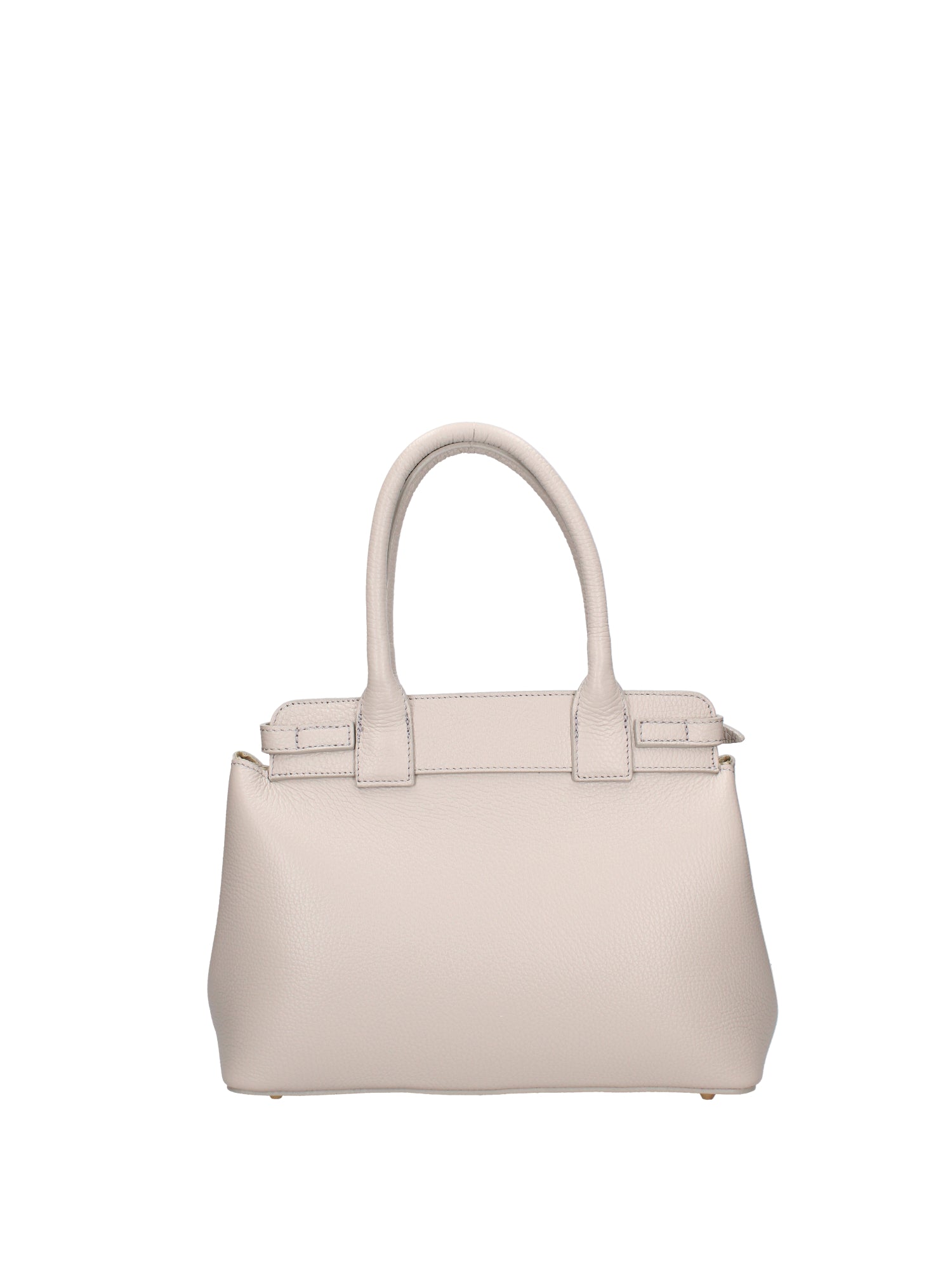 Borsa a mano da donna Vera Pelle 07146-D86 GRIGIO PERLA Viola Castellani