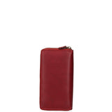Portafoglio da uomo in vera pelle RFID HILB-3628-ROSSO Hill Burry