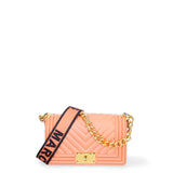 Borsa a mano da donna 100% Pvc FLAT-S 24-DARK RUST - GOLD Marc Ellis