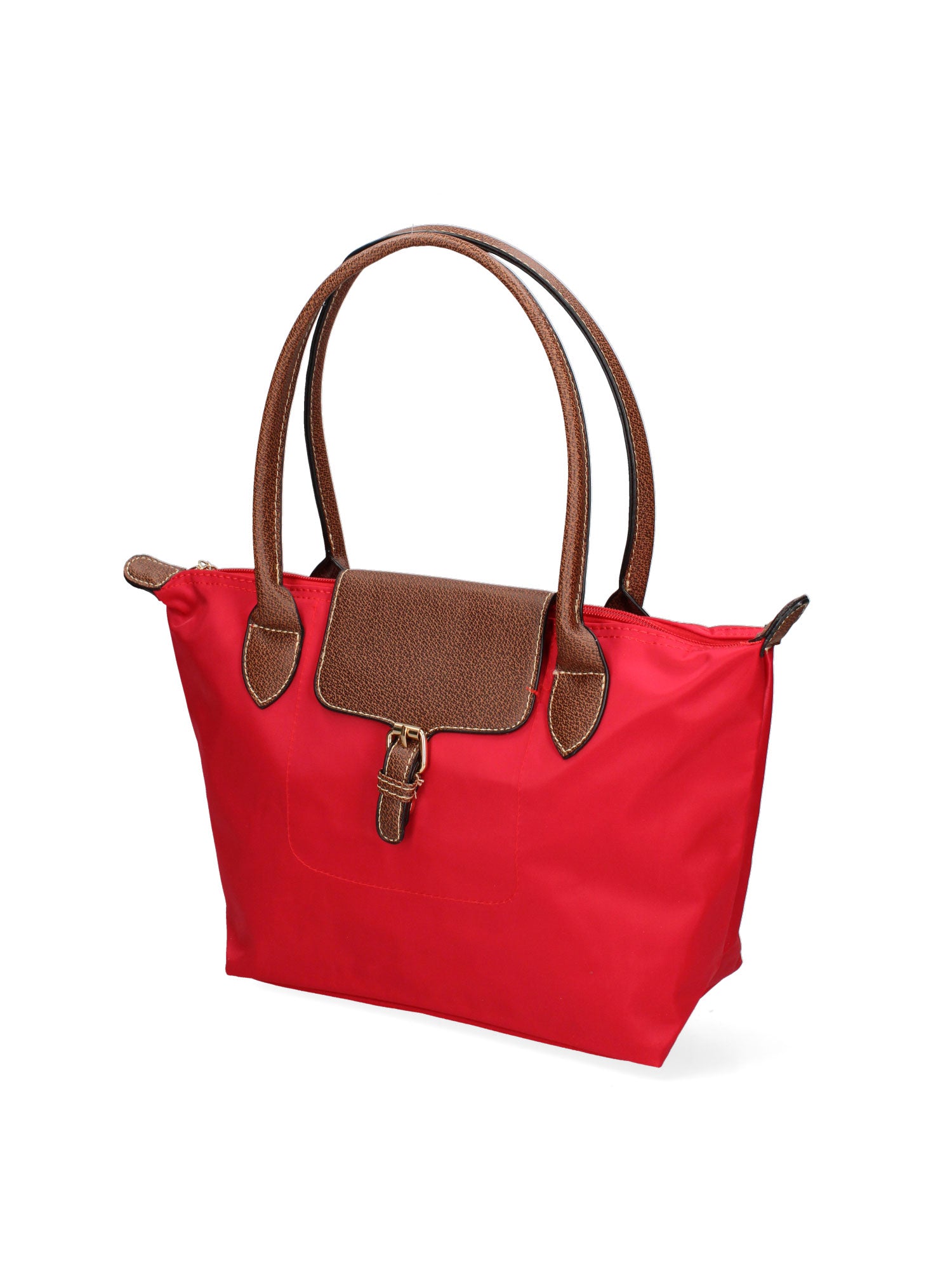 Elora Borsa a spalla da donna 100% Tessuto 432-RED Gave Lux