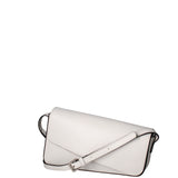 Borsa a tracolla da donna Vera pelle 07223-L119 GRIGIO CHIARO Roberta Rossi