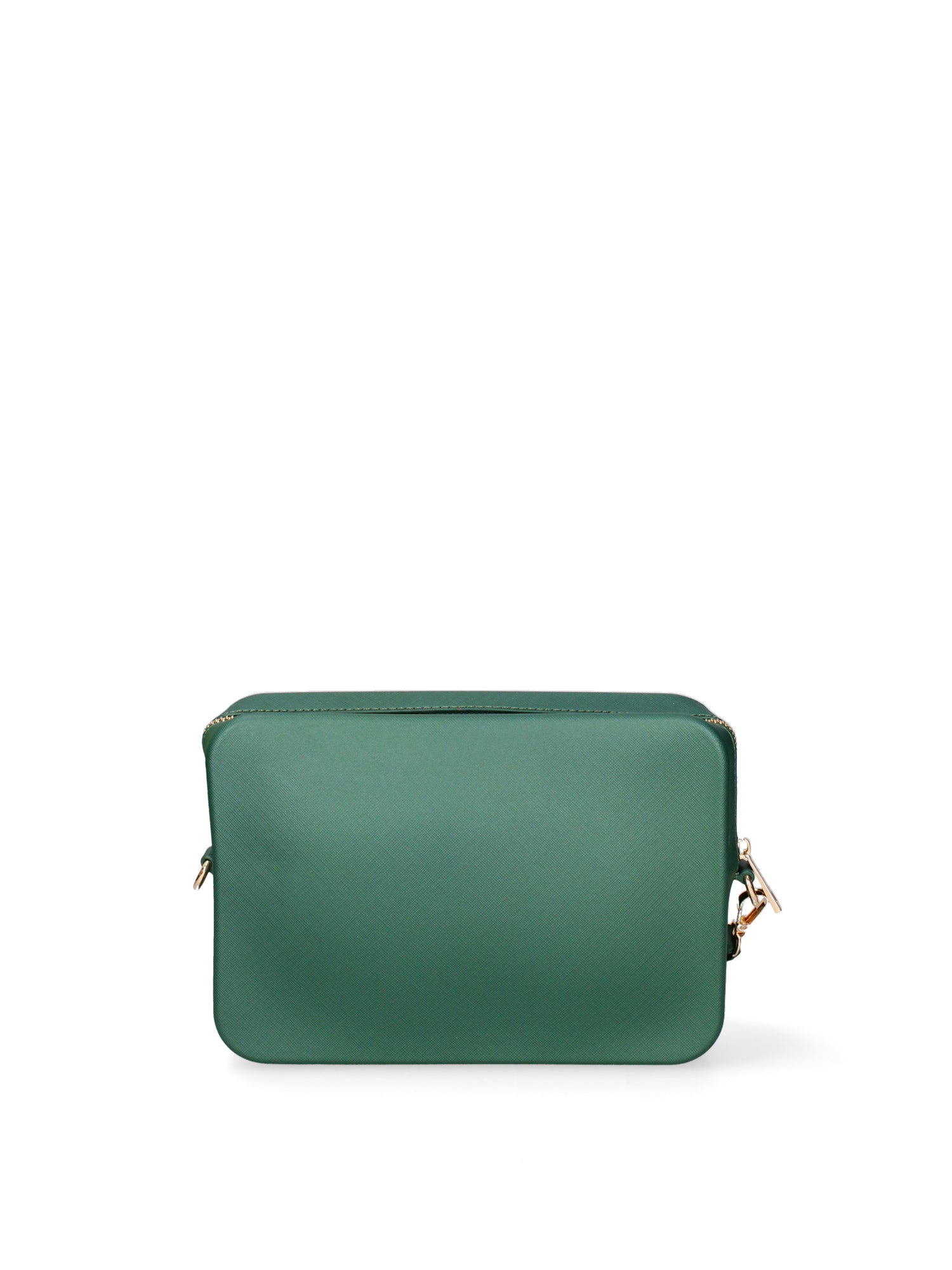 Borsa a tracolla da donna 100% Pvc FLAT-FLOWE-FOREST GREEN - LIGHT GOLD Marc Ellis