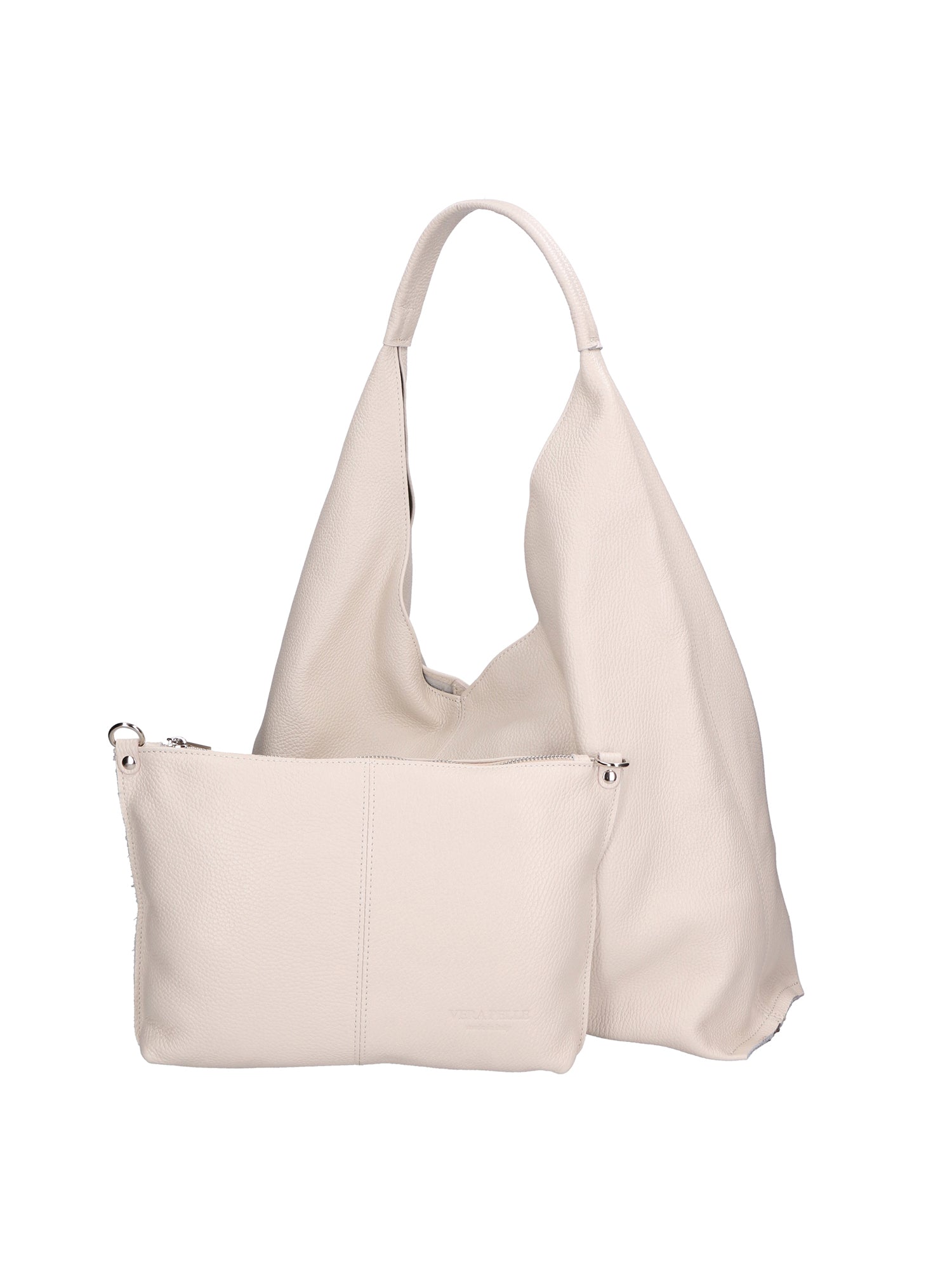 Ginger Borsa a spalla da donna Vera pelle 05788-D37 BEIGE Gave Lux