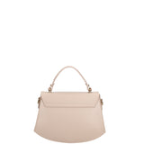 Borsa a mano da donna 100% vera pelle 07202-P 603 TAUPE CHIARO Roberta Rossi