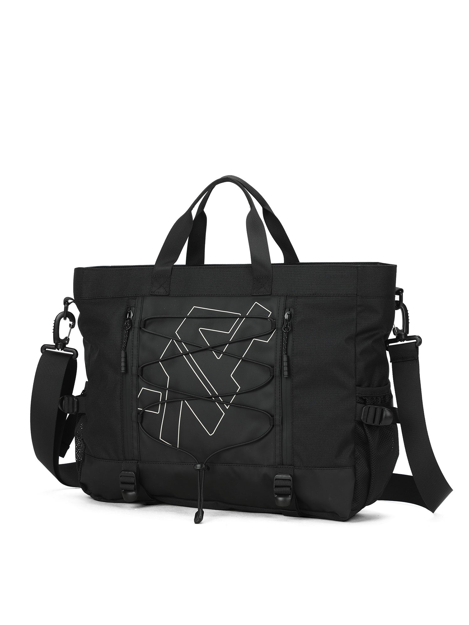 XK3045-BLACK Borsa a spalla unisex Lumena Pro Aoking