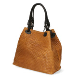 Araminta Borsa Shopper da donna Vera Pelle 80047-005 CUOIO CHIARO Gave Lux