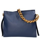 Annalou Borsa a spalla da donna Vera pelle 05417-D24 BLU JEANS Gave Lux