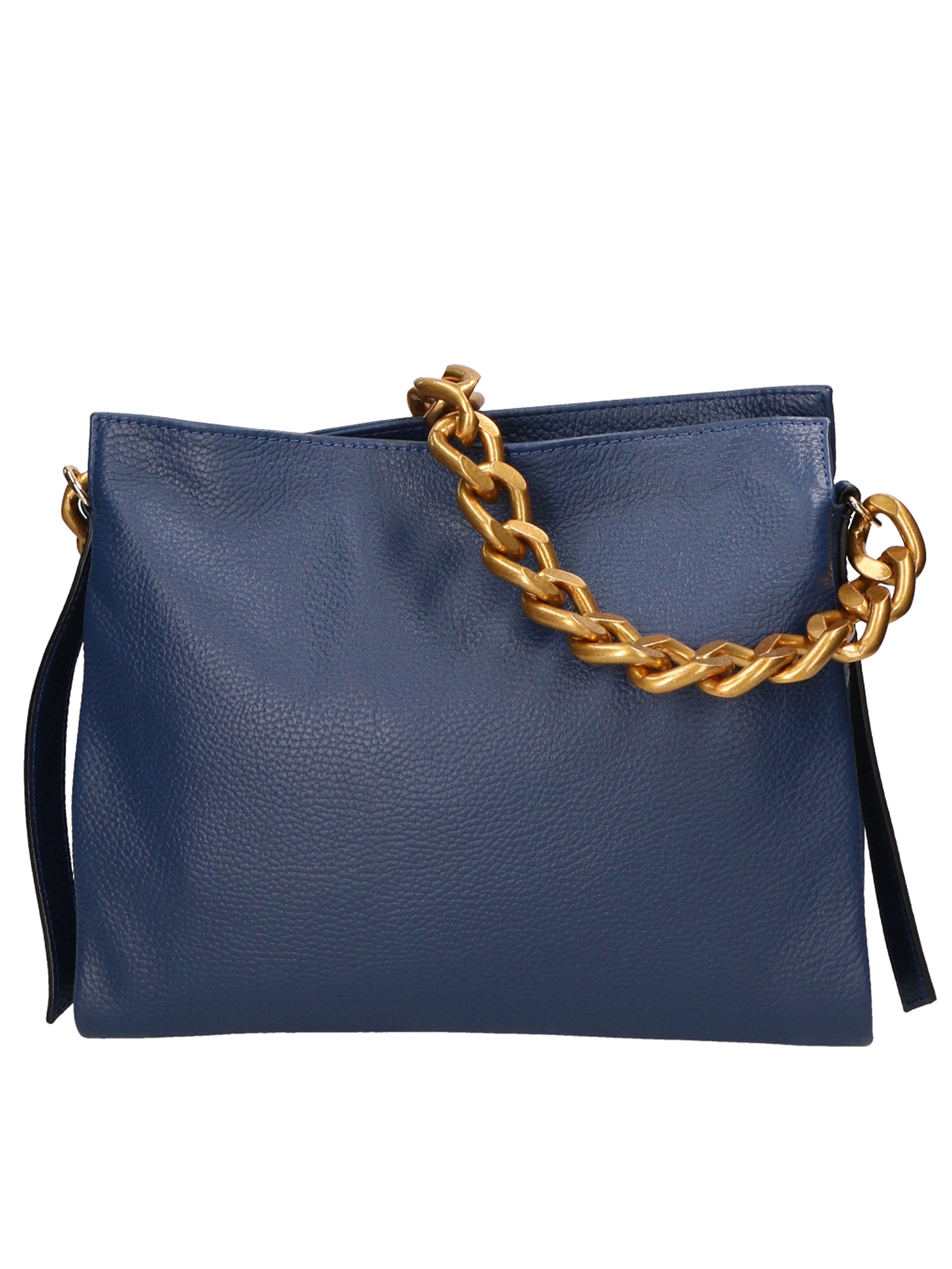 Annalou Borsa a spalla da donna Vera pelle 05417-D24 BLU JEANS Gave Lux