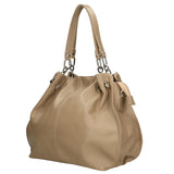 Ereba Borsa a mano da donna Made in Italy 100% pelle 3305-S05 TAUPE CHIARO Gave Lux