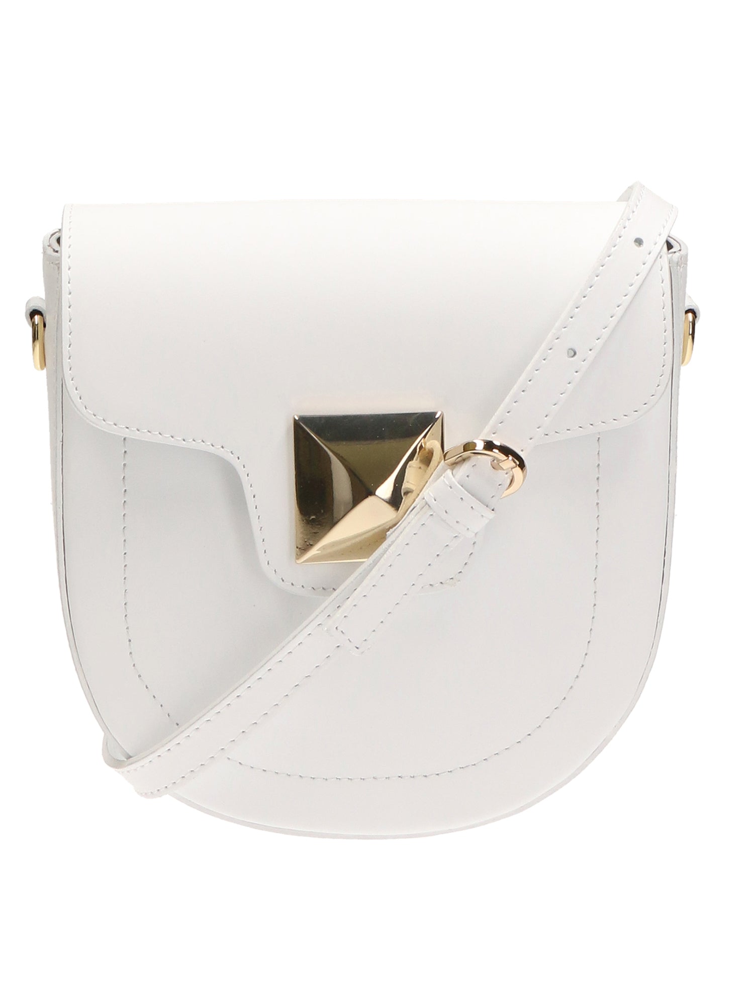 Calista Borsa a tracolla da donna Vera pelle 06014-L101 BIANCO Gave Lux