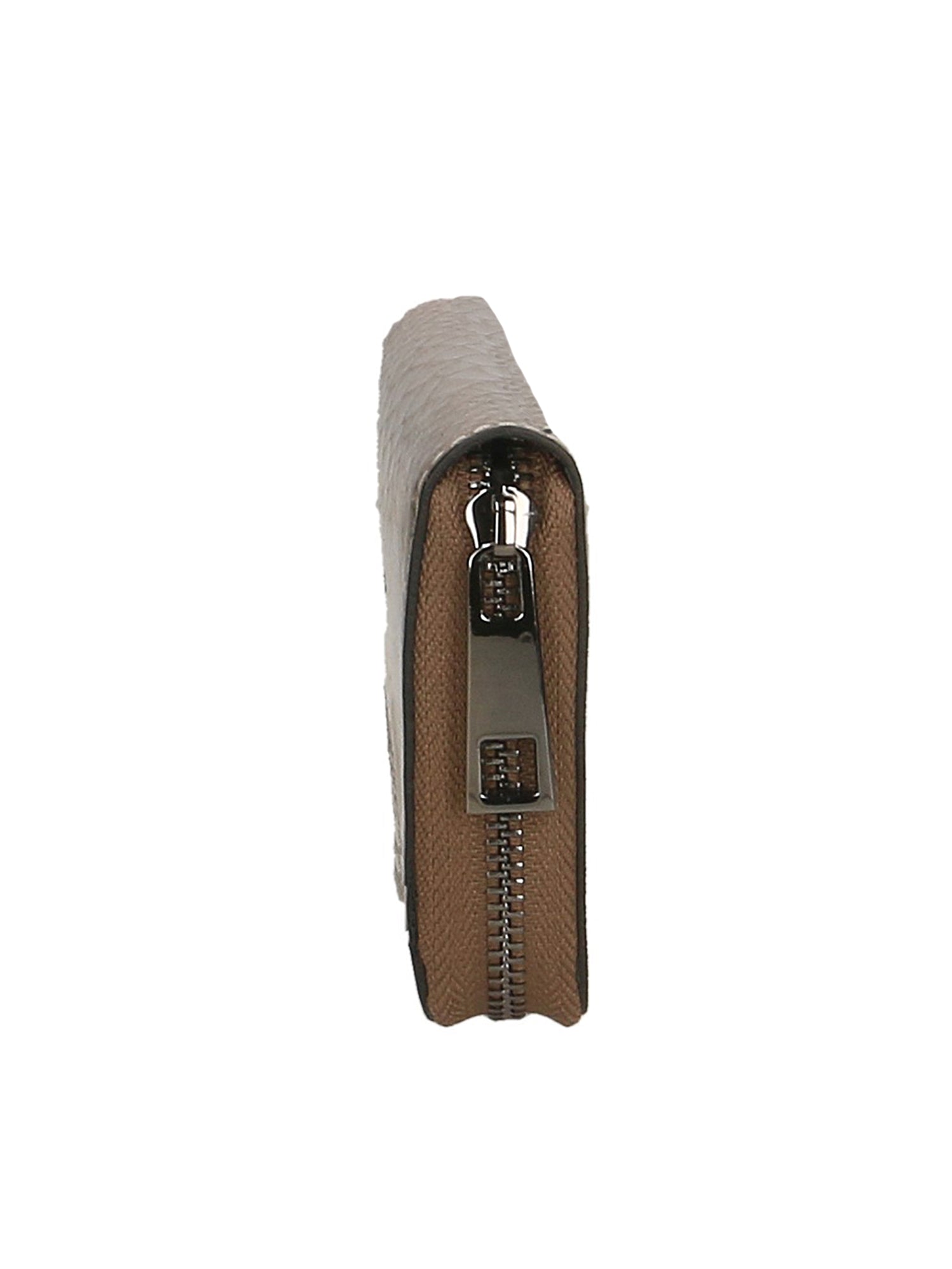 Nohemi Portafoglio donna vera pelle Zip 524072-BRONZO Gave Lux