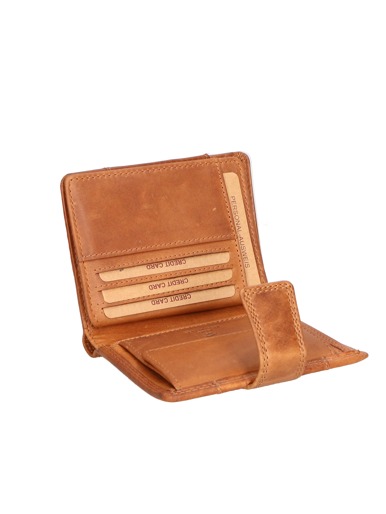 Portafoglio uomo in vera pelle RFID HILB-5024-CUOIO Hill Burry