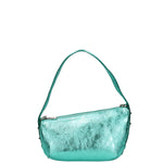 Borsa a spalla da donna Vera pelle e metallo 07228-L037 TURCHESE Roberta Rossi