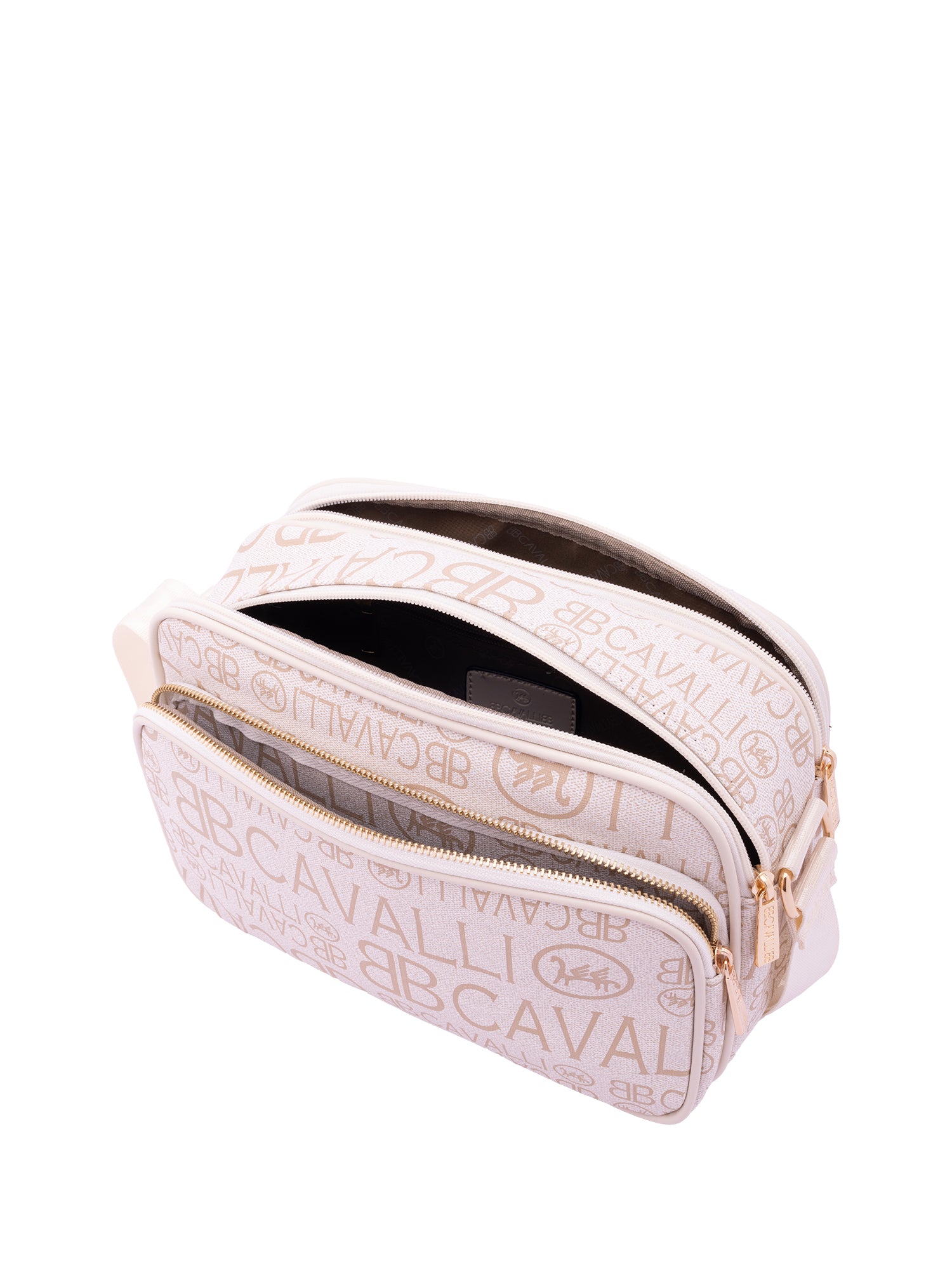 Borsa a tracolla da donna Ecopelle BC1375-OFF WHITE B Cavalli