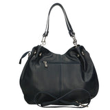 Ereba Borsa a mano da donna Made in Italy 100% pelle 3305-S24 BLU JEANS Gave Lux
