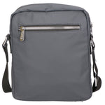 Borsa a tracolla uomo 100% pelle PU PCL3016-GREY Northampton Polo Club