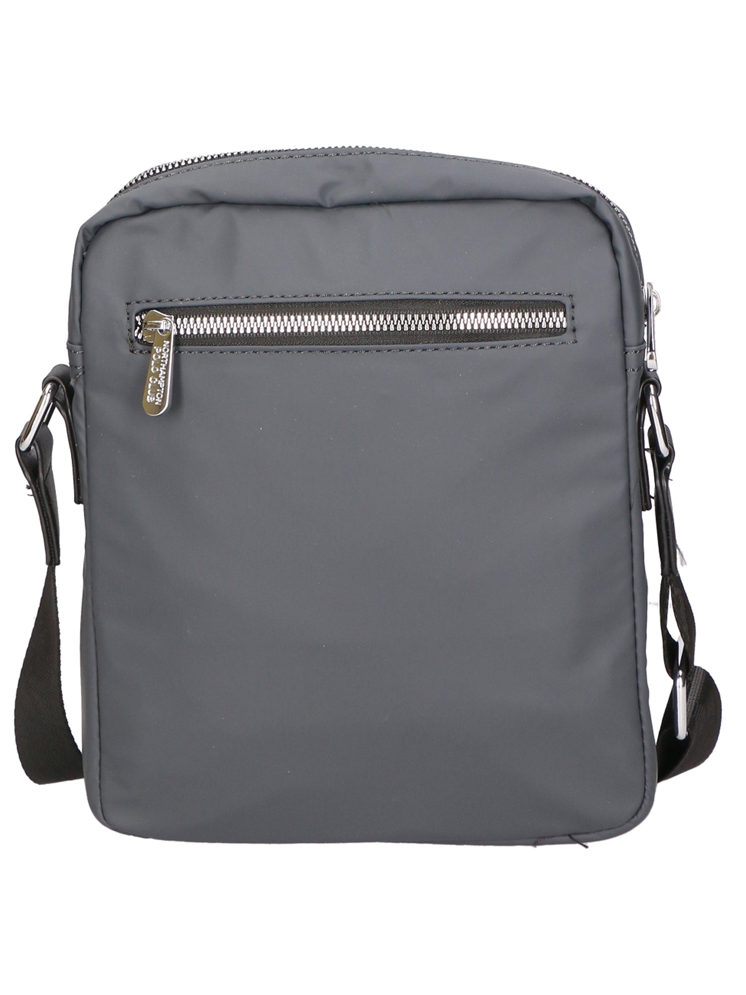 Borsa a tracolla uomo 100% pelle PU PCL3016-GREY Northampton Polo Club