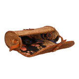 Laurentina Borsa a tracolla da donna Rattan 88010-MIX Gave Lux