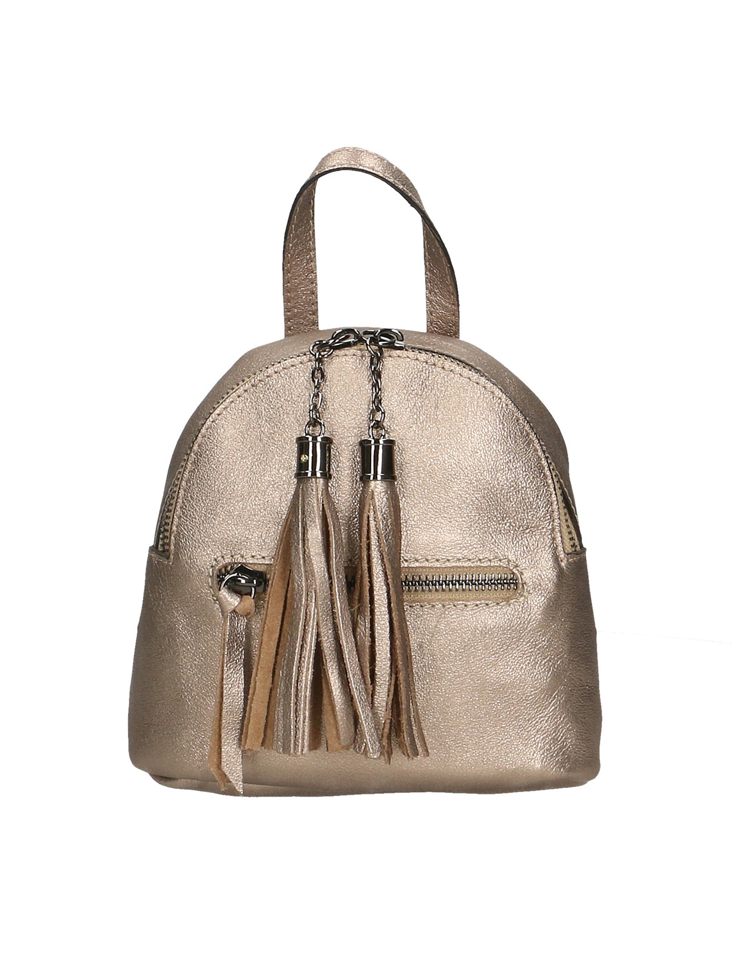 Morgana 188132-BRONZO Zaino da donna in vera pelle Gave Lux