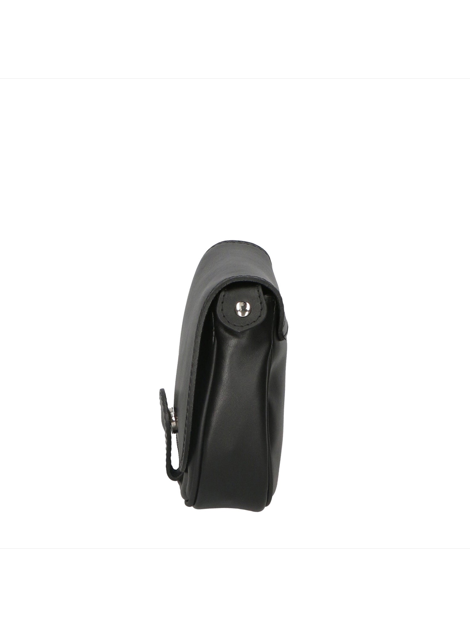 Bianca Borsa a tracolla da donna Vera pelle 10016 1020-NERO BLACK Gave Lux