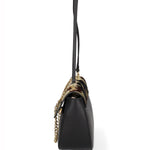 Cortona Borsa a spalla donna Vera pelle 560094-VERDE MILITARE Gave Lux