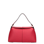Borsa a spalla da donna Vera pelle 07154-D58 ROSSO FUOCO Roberta Rossi