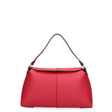 Borsa a spalla da donna Vera pelle 07154-D58 ROSSO FUOCO Roberta Rossi
