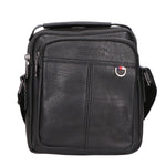 Borsa a tracolla uomo 100% pelle PU PCL3056-BLACK Northampton Polo Club