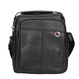Borsa a tracolla uomo 100% pelle PU PCL3056-BLACK Northampton Polo Club