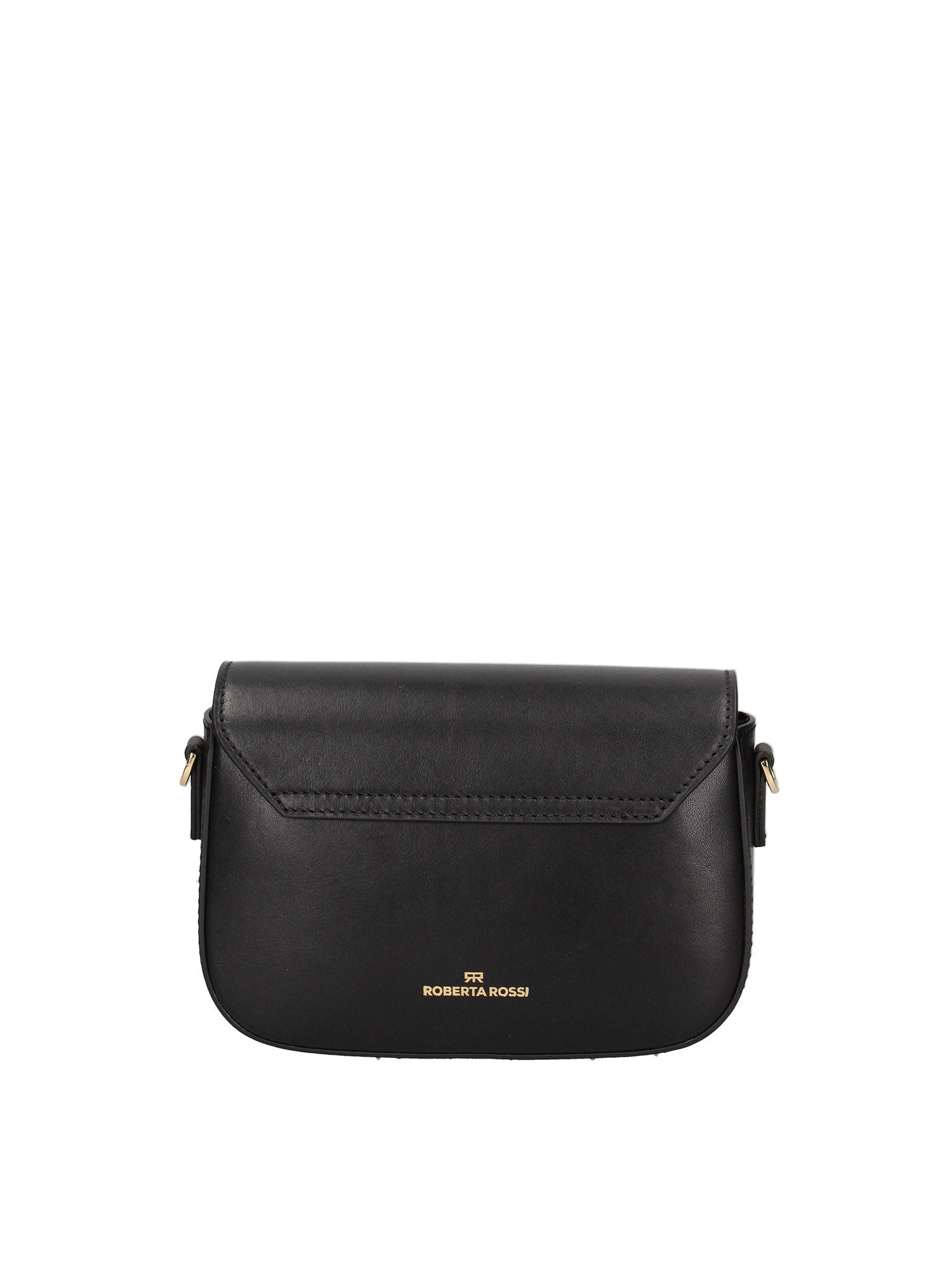 Borsa a tracolla da donna Vera pelle ROB8-NERO Roberta Rossi