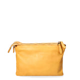 Lucca Borsa a tracolla da donna Vera pelle 1001-D36 SENAPE Gave Lux