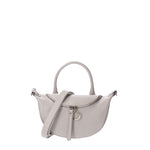 Mae Borsa a mano da donna Vera pelle 07142-D86 GRIGIO PERLA Viola Castellani