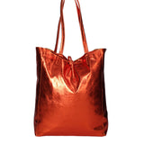 Íris Borsa a mano da donna Vera Pelle 07565-L010 ARANCIO Gave Lux