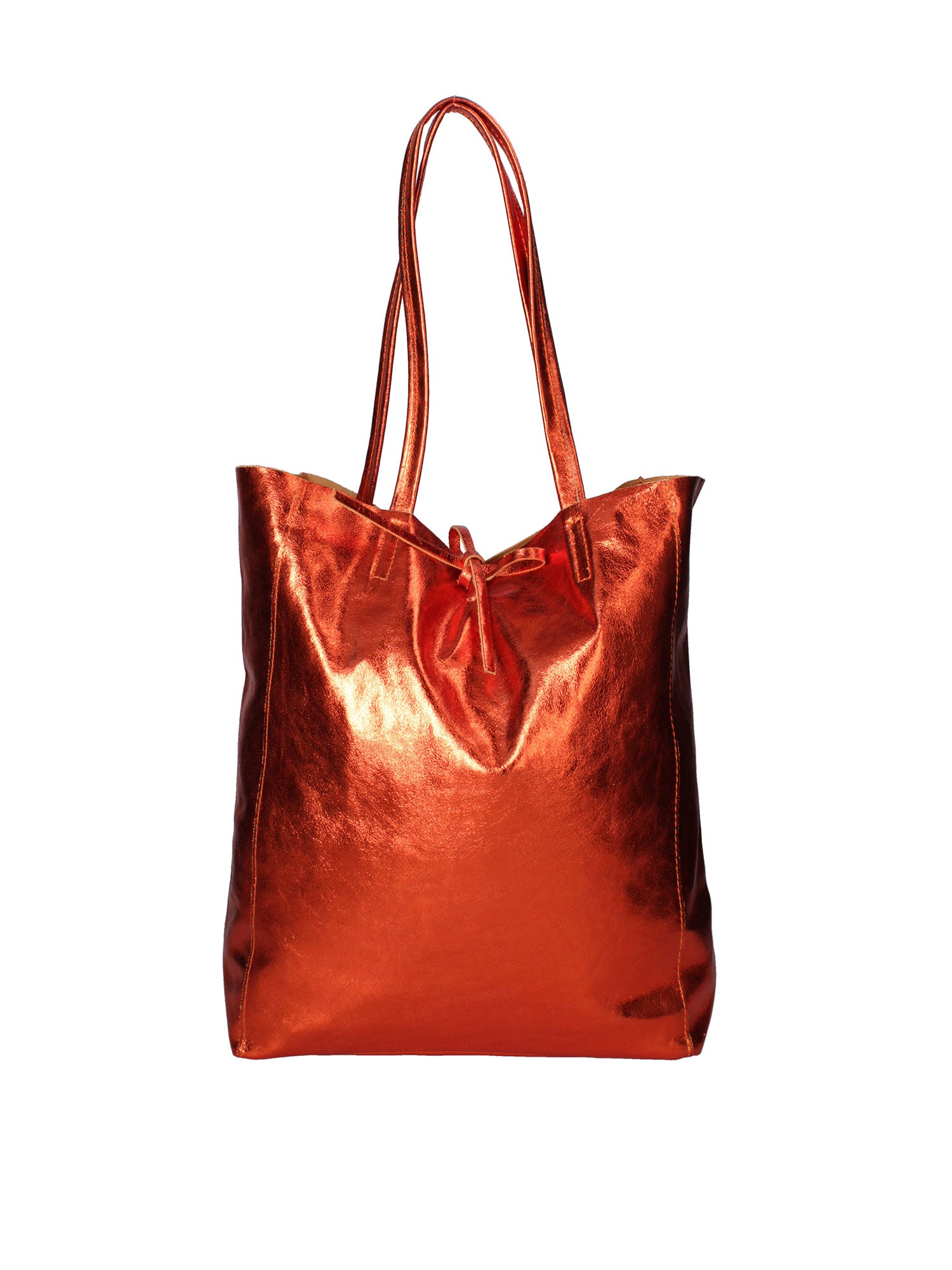 Íris Borsa a mano da donna Vera Pelle 07565-L010 ARANCIO Gave Lux